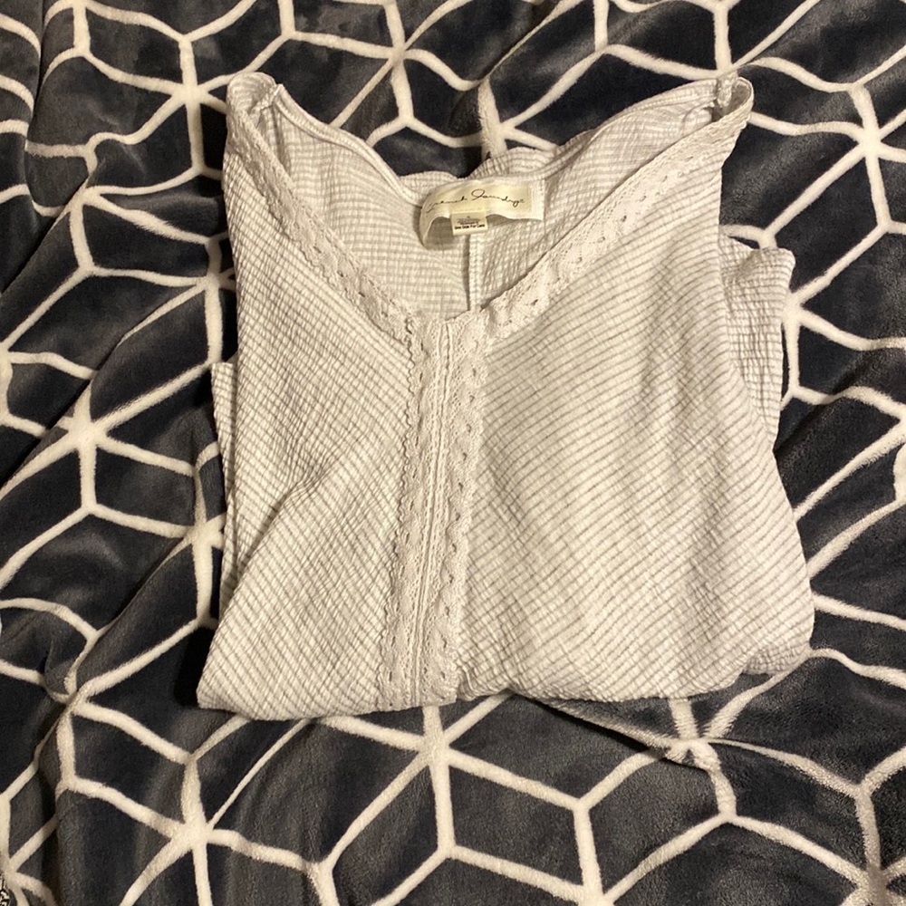 White sweater shirt